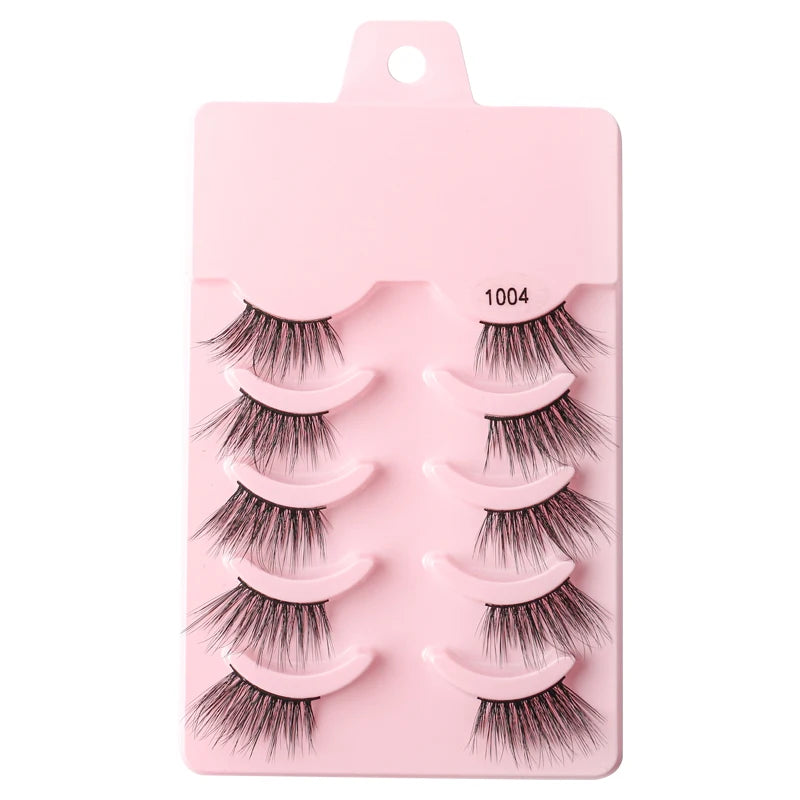 YSDO 3/5 Pairs 3D Mink EyeLashes Natural Hair False EyeLashes Long 100% Dramatic Eye MakeupFake Lashes Fluffy Cilios Lashes G803