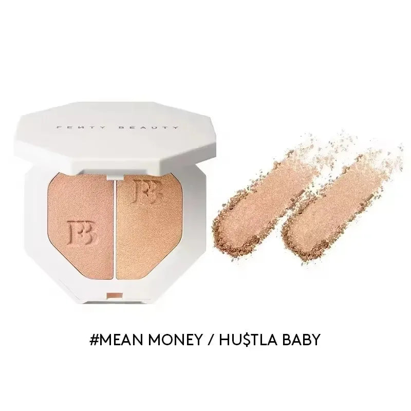 Fenty Beauty Multi-color Contour Stick Concealer Facial Matte 3D Diamond Highlight Non Fading Water Gloss Lip Glaze Gloss Makeup
