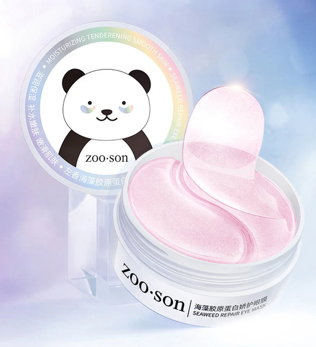 60pcs Gold Crystal Collagen Eye Mask Beauty Moisturizing Firming Anti Dark Circles Eyes Bags Removal Eyes Care Eye Patches