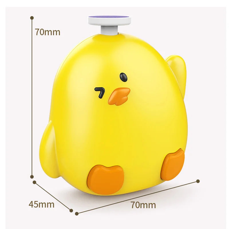 Electric Baby Nail Trimmer Safe Baby Nail Clippers With 6 Grinding Heads Quiet Baby Nail Polisher Kit For Hygiene Cares