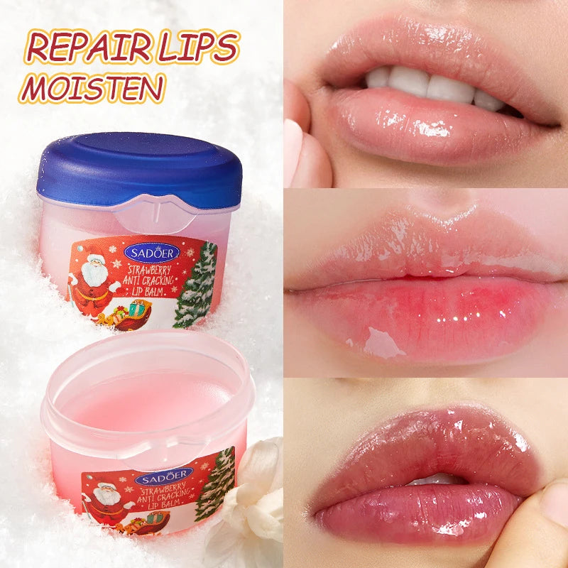 4pcs Lip Balm Set,Christmas Gift Set,Nourishing & Moisturizing Lip Butter Skin Care Lipsticks Makeup for Holiday New Year Gift