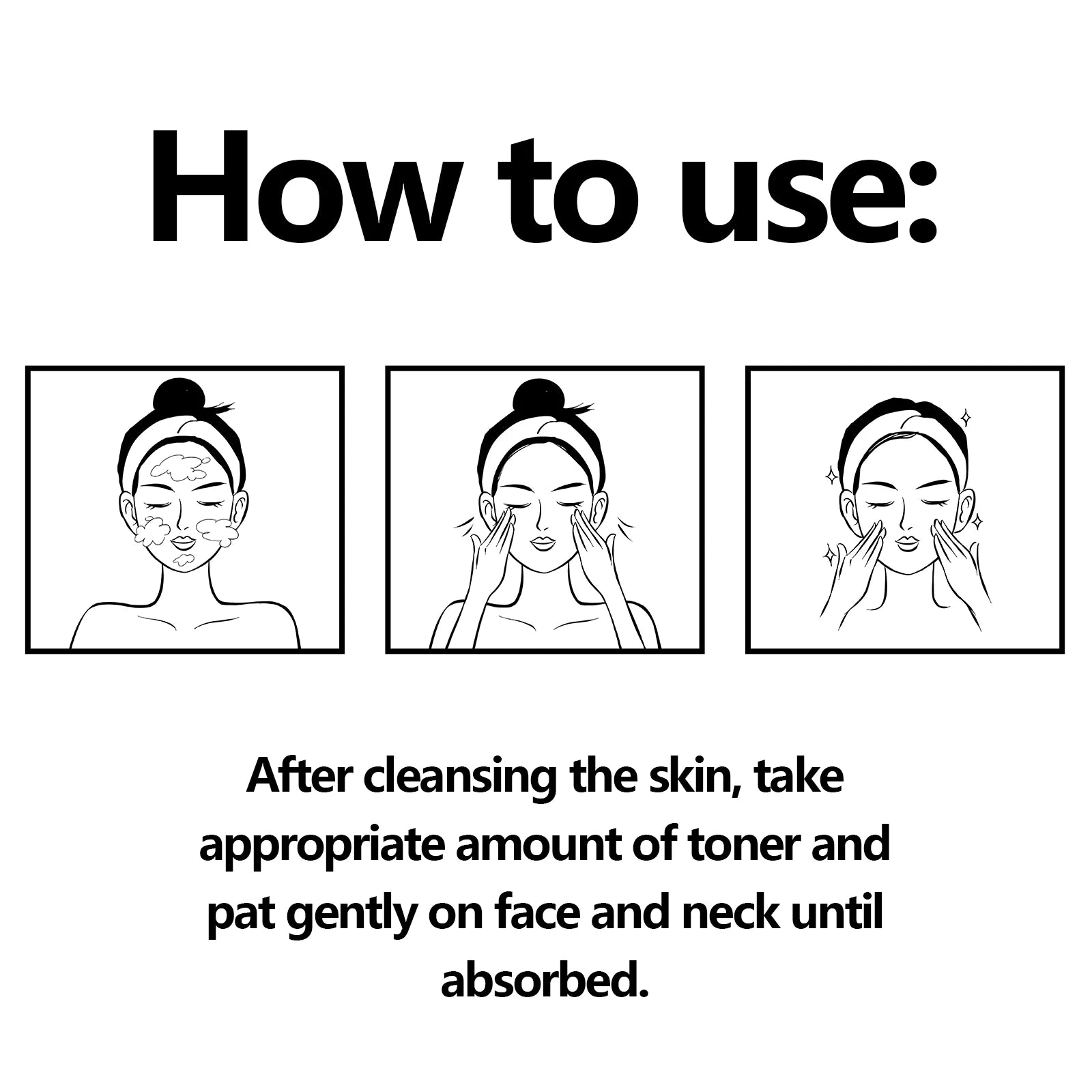 120ml Ginseng Facial Toner Shrink Pore Moisturizing Oil Control Nicotinamide Smoothing Whitening Facial Skin Care Toner Water