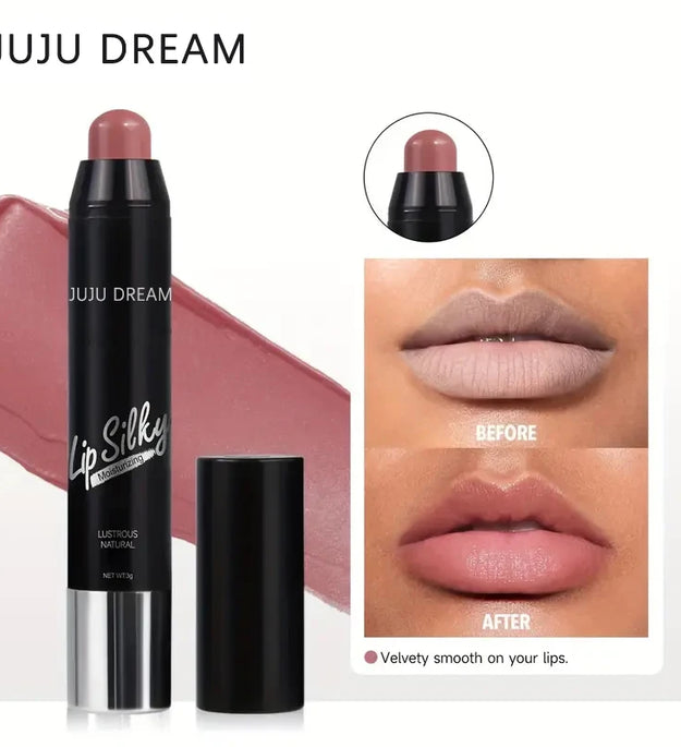 Matte 4-Color Lipstick Pen, Waterproof Long-Lasting, Easy Apply, Non-Fading, Multi-Look Lip Makeup, Unisex, Safe & Certified