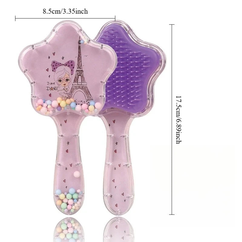 Cartoon Animal Baby Combs High Quality Anti-knot Hair Massager Kids Hair Brushes Hairdressing Comb for Children Adult Hair Care