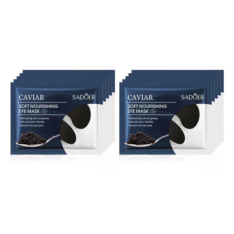 5/10/20 Pairs SADOER Crystal Collagen Eye Mask Anti Dark Circles Removal Eyes Bag Moisturizing Eye Patches Beauty Eyes Skin Care