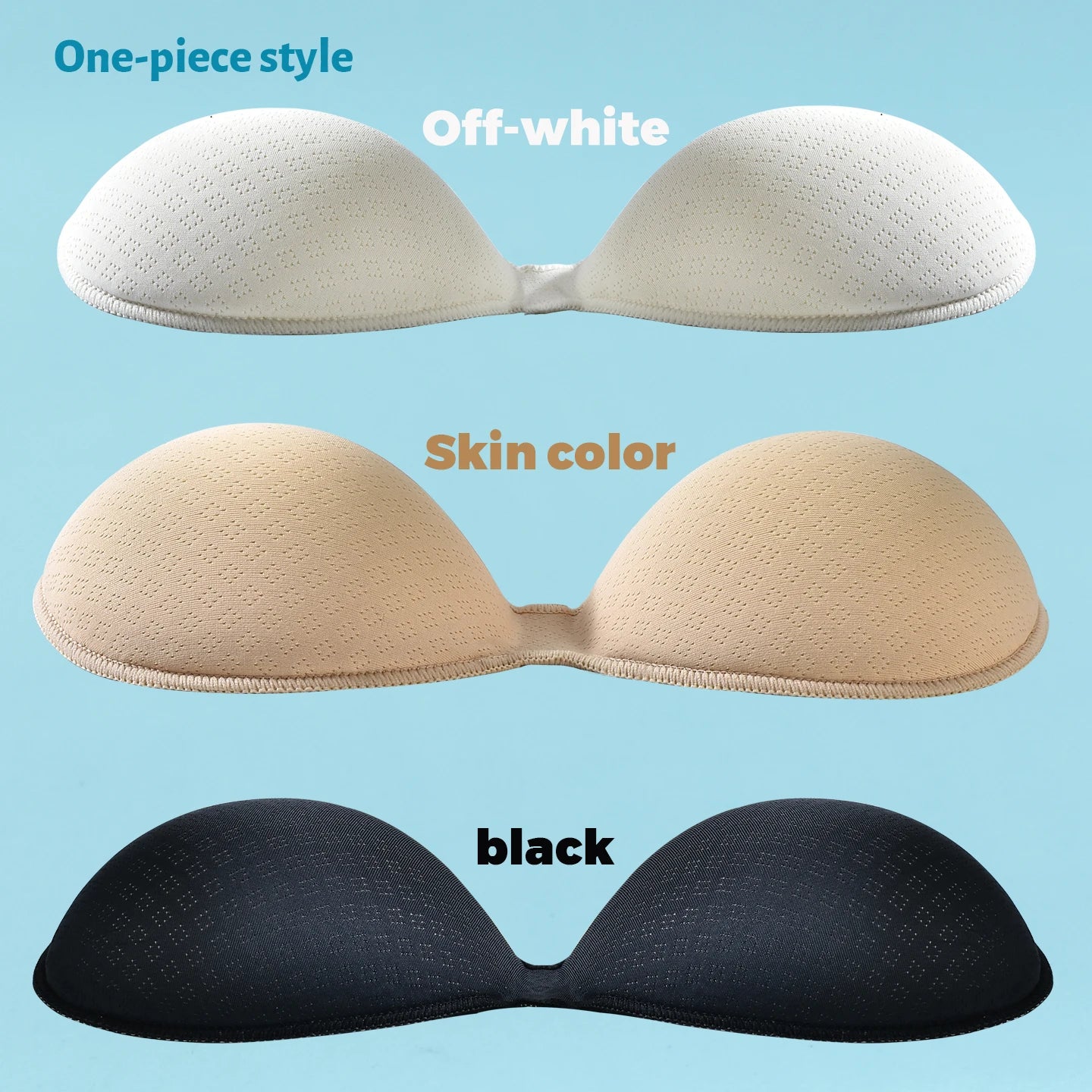 3cm Sexy Thick Latex Breast Pads, Breast Inserts for Lift and Enhancement, Bra Pads for Breast Enlargement, Removable Underwear Breast Accessories Suitable for Swimwear and Bikinis