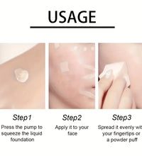 Face body sunscreen whitening sunscreen skin care cream sunscreen liquid foundation SPF50 UV protection skin - BlissFully