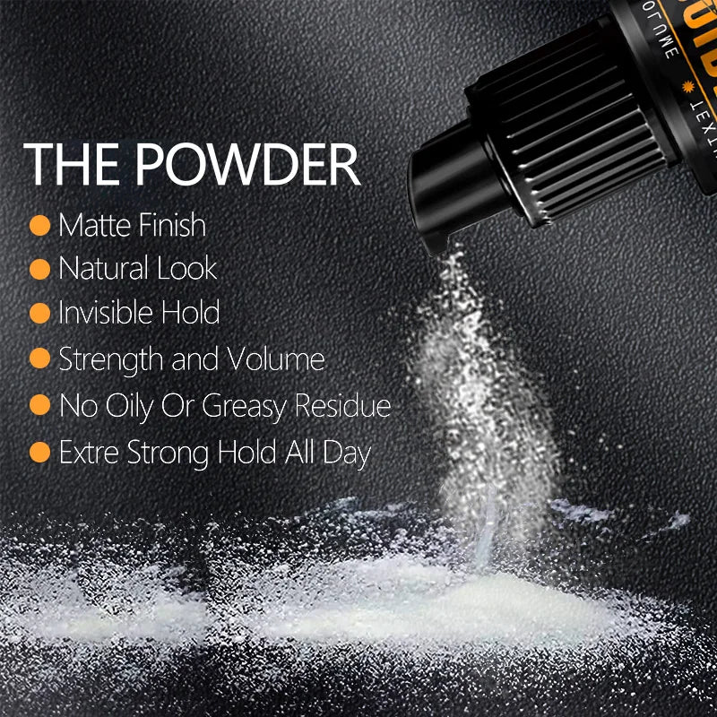 GOIPLE Hair Styling Powder Increase Volume Capturing Modeling Hairstyles Long-Lasting Texture Powders Spray Unisex - BlissFully