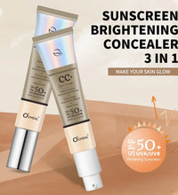 Ocheal 30g CC Cream Foundation Waterproff Concealer Moisturizing Sunscreen Liquid SPF 50+ Long Lasting Brightening Makeup Primer - BlissFully