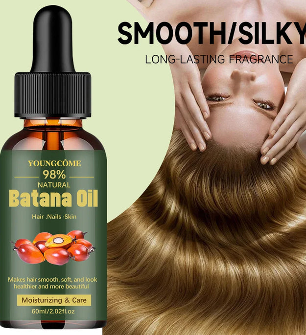 Natural Batana Oil For Hair Growth Pure Batana Oil Hair Shine Strengthen For Women Prevent Hair Loss Eliminate Split Ends 1/3pcs