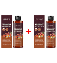 Batana Oil Shampoo Conditioner Set Oil Control Anti Dandruff Scalp Hair Treatment Split Ends Anti Frizz Hair Loss Hair Care Set - BlissFully