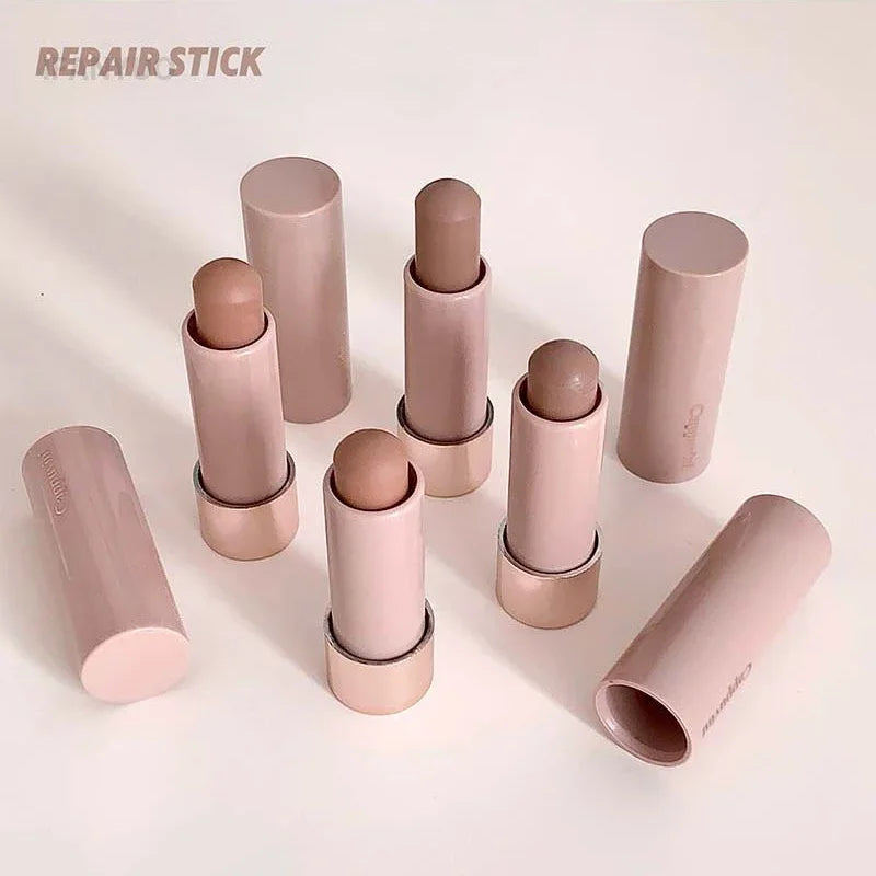 Gray Brown Bronzer Contouring Stick Waterproof Cream Texture Moisturizing Shadow Contouring Pen Face Concealer Cosmetics Makeup