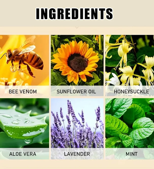 Queen Bee Venom Anti-Aging Face Cream - Collagen Boost & Deep Hydration, Wrinkle Reduction, Day/Night Moisturizer for All Skin - BlissFully