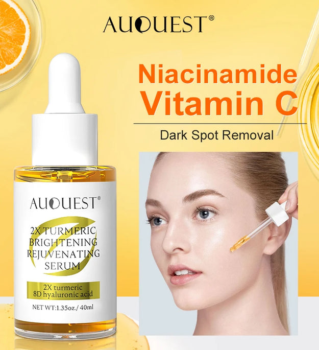 Niacinamide Face Serum Vitamin C Whitening Dark Spot Remover Serum Hyaluronic Acid Moisturizing Essence Facial Skin Care 40ml - BlissFully