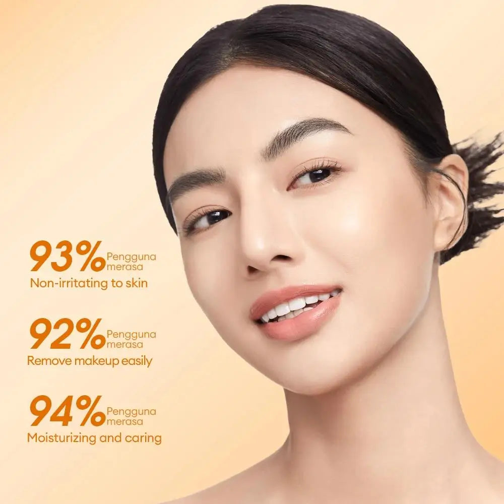 Dual Phase Makeup Remover With VC Essence For Sensitive Skin Instantly Dissolves Stubborn Makeup Without Irritation