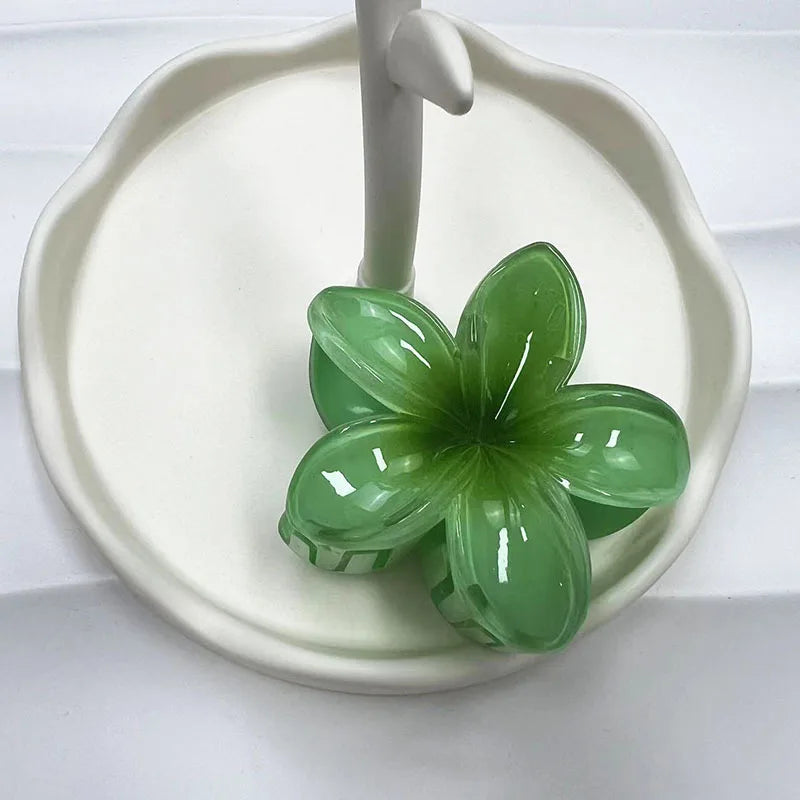 Large Flower Claw Clips For Women Fashion Hair Claw Hair Clamps Girls Matte Hairpins Sweet Headwear Barrette Hair Accessories