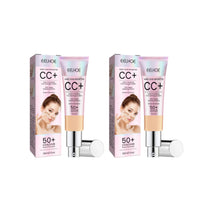 Natural Foundation Cc Cream Waterproof Brighten Moisturizing Foundation Concealer Oil-Control Sunscreen Spf 50 Makeup Cosmetics - BlissFully