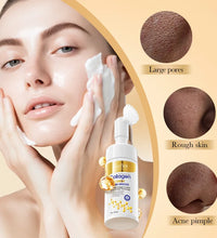 SADOER Collagen Facial Cleanser for Anti Wrinkle Deep Cleaning Mousse Nourishing Moisture Skin Care 120ml - BlissFully