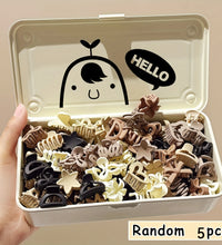 5/10/20/30pcs Beige Mixed Pack Small Clips, Cute Girl Accessories - Perfect for Daily Use, Special Occasions, or Travel Gifts - BlissFully