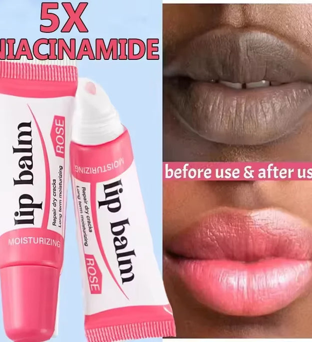 Remove Dark Lip Balm Serum Fast Lighten Melanin Lip Mask Exfoliating Fade Lip Lines Dead Skin Nourishing Repair Lip Care Makeup