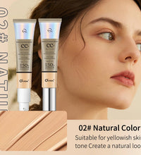 Ocheal 30g CC Cream Foundation Waterproff Concealer Moisturizing Sunscreen Liquid SPF 50+ Long Lasting Brightening Makeup Primer - BlissFully