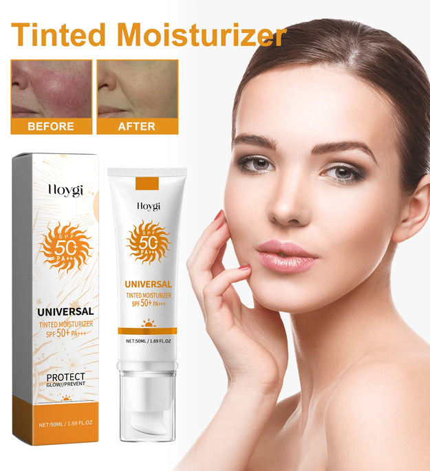 Hoygi Sunscreen whitening face sunscreen isolation makeup base moisturizing refreshing UV sunscreen Skin Whitening Cream
