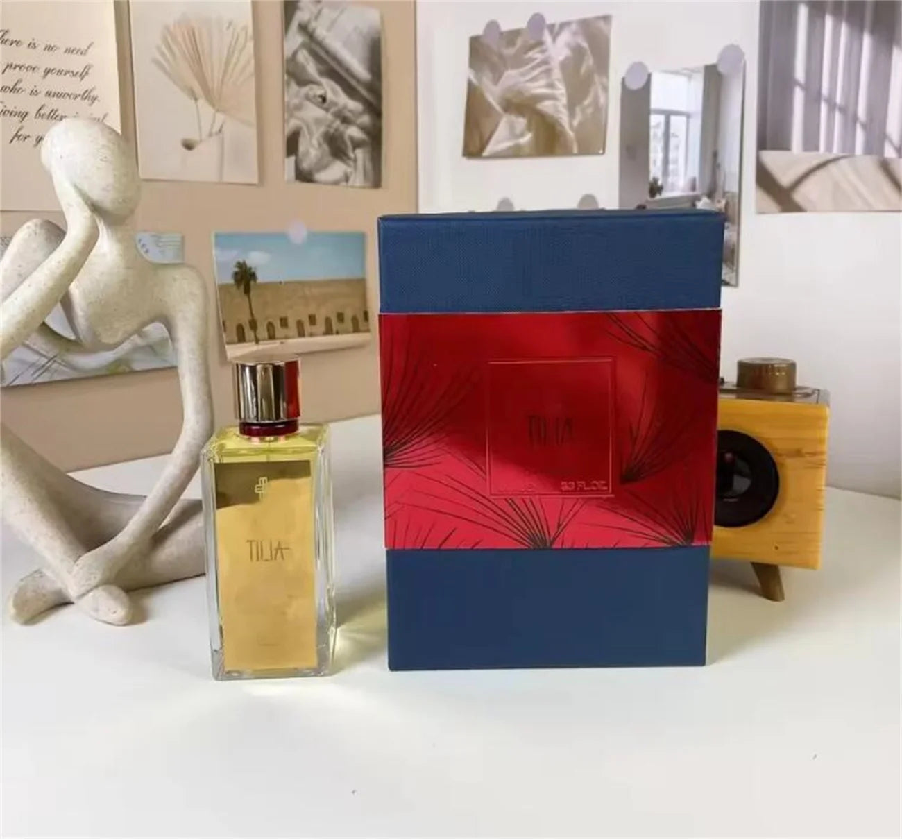 TILIA 9028 Unisex Fragrance 100ml Encelade Eau De Parfum 3.4 oz Long lasting Good Smell Floral Notes Perfume