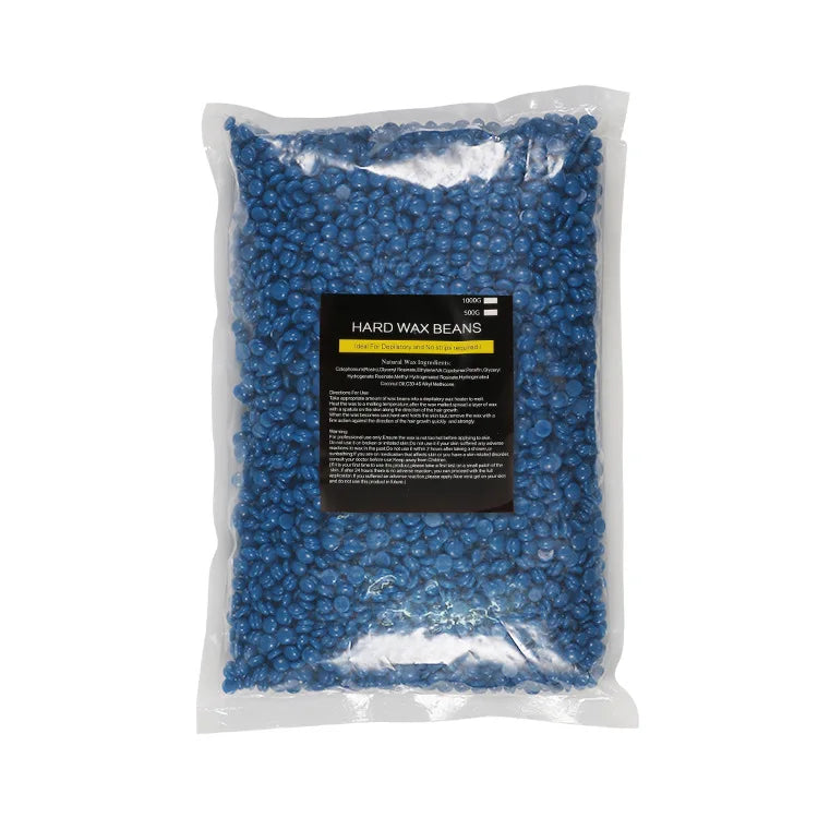 500g/Pack Wax Beans Depilatory Hot Film Pellet Removing Bikini Face Hair Legs Arm Hair Removal Bean Unisex Hair Removal