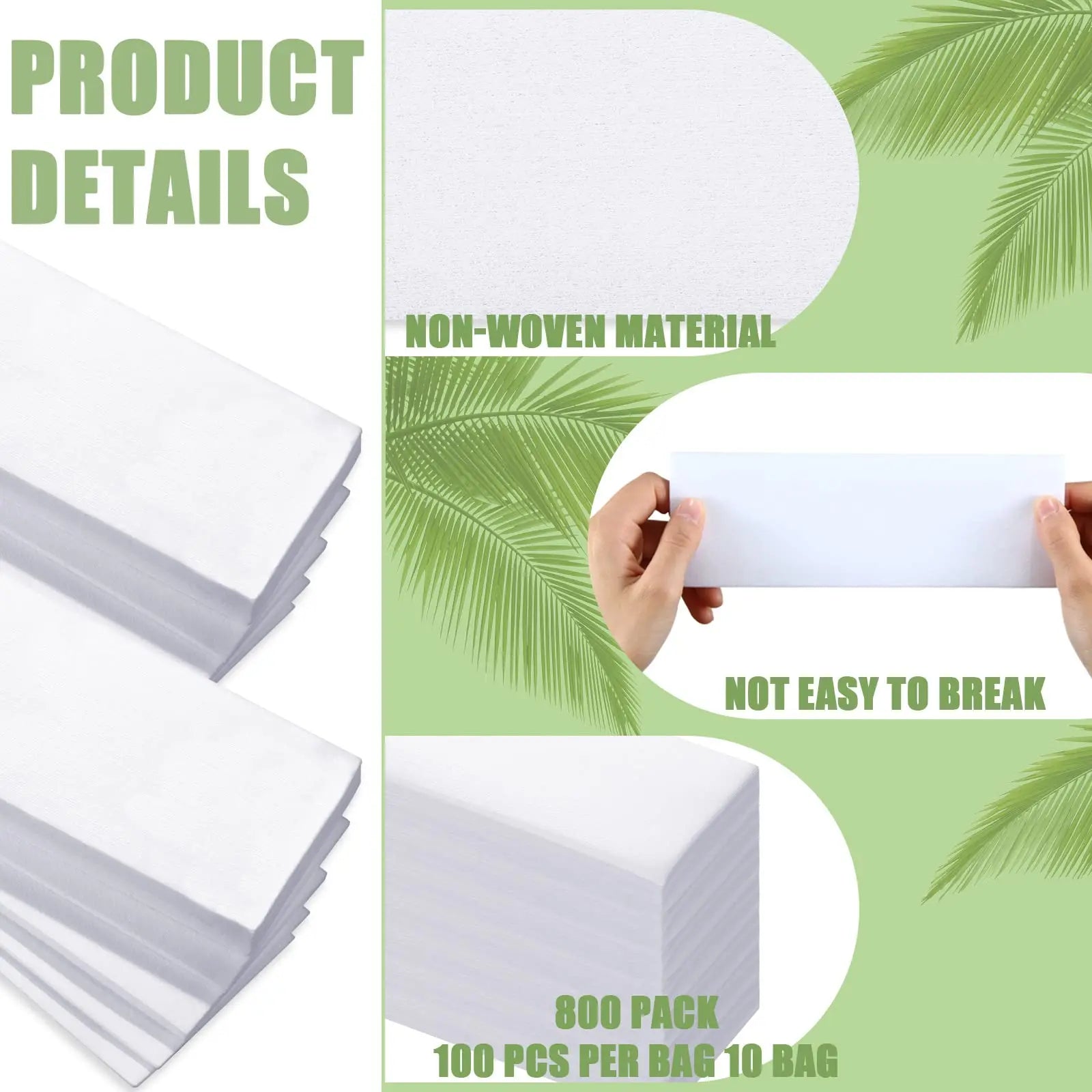 Professional Hair Removal Tool Depilatory Paper Nonwoven Epilator Women Wax Strip Paper Shaving Roll Waxing Smooth Legs