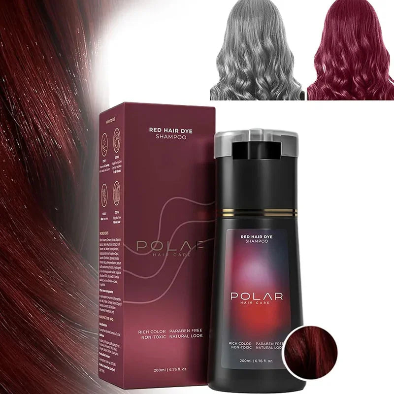 3-in-1 Hair Dye Shampoo  Quick Color Shampoo White Hair Quick Blackening Shampoo Oil Control Fluffy Shampoo Product Nourish Hair - BlissFully