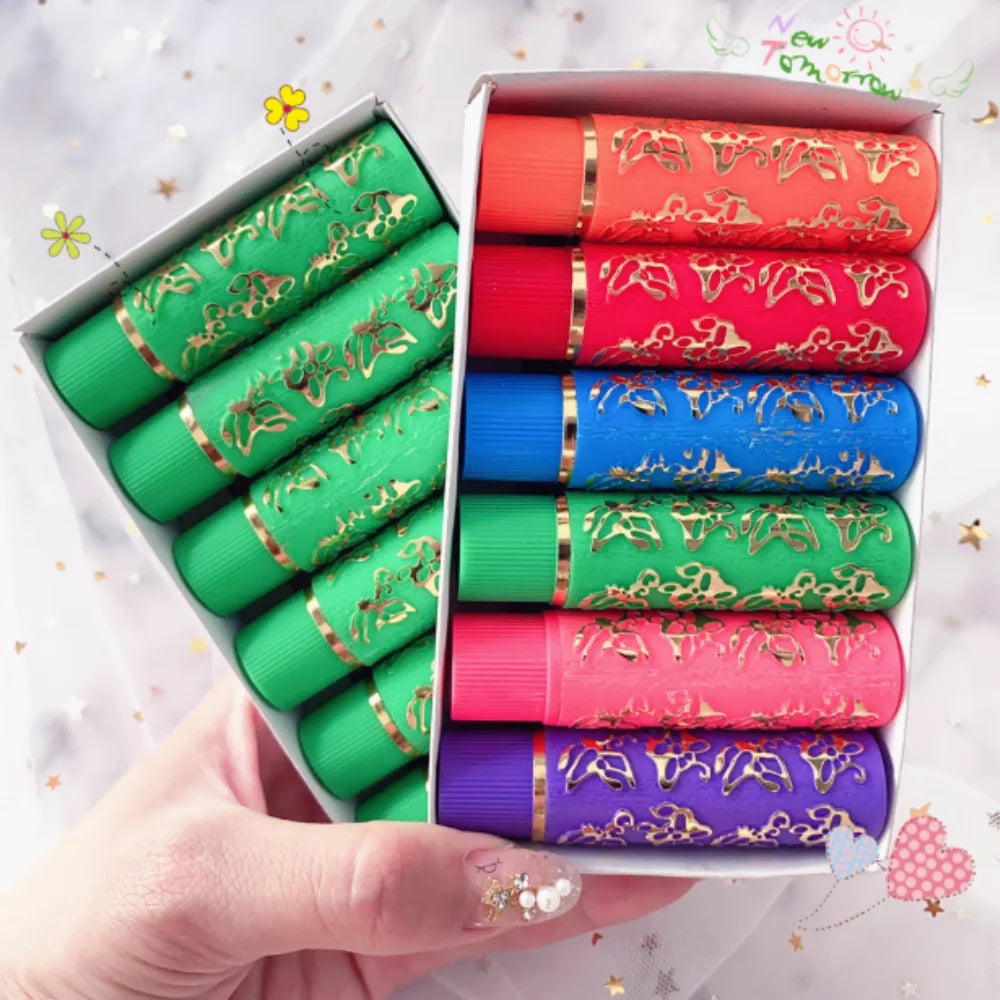 6 Colors Velvet Lipstick Magic Matte Lip Blam Color Mood Changing Sexy Lip Gloss Lasting Moisturizing Waterproof Lip Stick