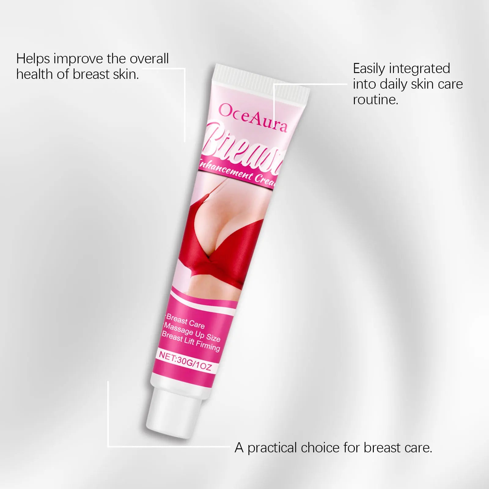 Fast Growth Breast Enlargement Cream Lift Firm Breast Improve Sagging Massage Chest Rapidly Body Moisturizing Smooth Bright Care