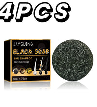 Herbal Dandruff Removal Shampoo Bar Mild Tea Tree Oil Essence Oil Control Scalp Cleansing Hair Care Soap Hair Damaged Repairing - BlissFully