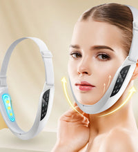 Electric V Face Lifting Beauty Device 6 Modes 8 Levels EMS Micro-current Firming Facial Massager Double Chin Removal Skin Care - BlissFully