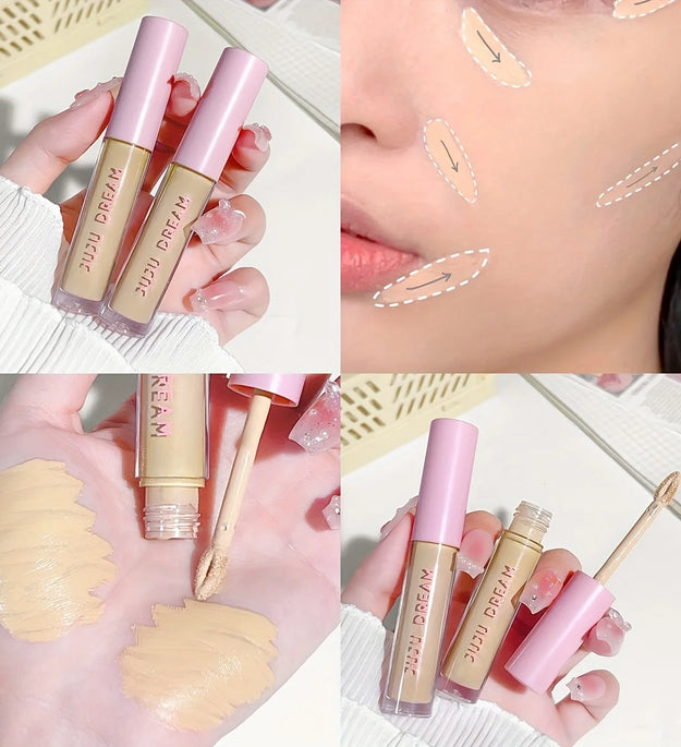 Flawless Concealer: Waterproof, Brightening, Suitable for All Skin Types - Perfect for Christmas and Valentine's Day Gifts