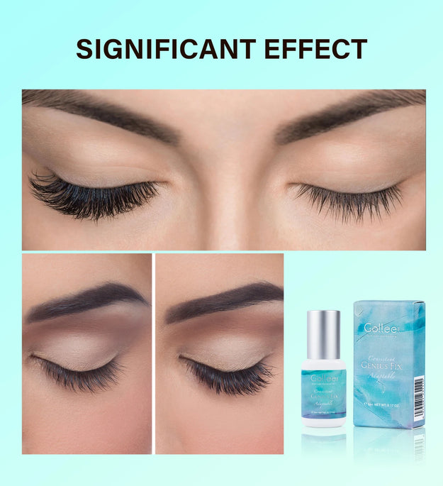 Gollee 1s Dry lash glue Adaptability Use Eyelashes Extension Glue Waterproof 6-8 Weeks Long Lasting Low Smell Super Glue Makeup
