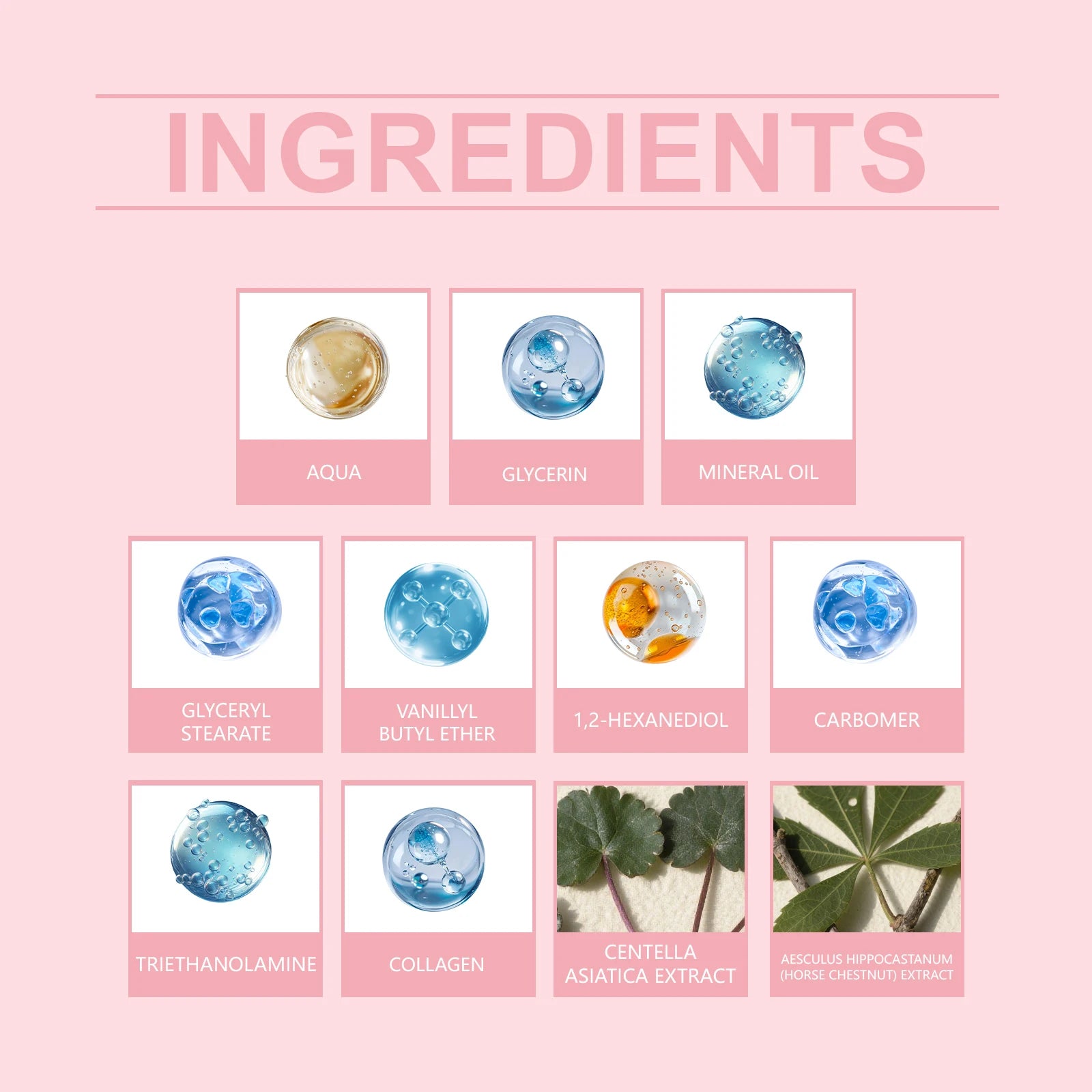 Professional Butt Lifting Cream Firming Hydrating Treatment for Smooth Skin Anti-Cellulite Tightening Collagen Centella Asiatica