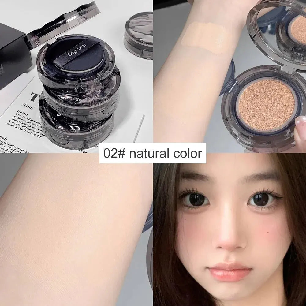 Cushion Foundation with Free Refill Moisturizing Long-lasting GEGE BAER Oil Control Version Refreshing Version Cushion BB Cream