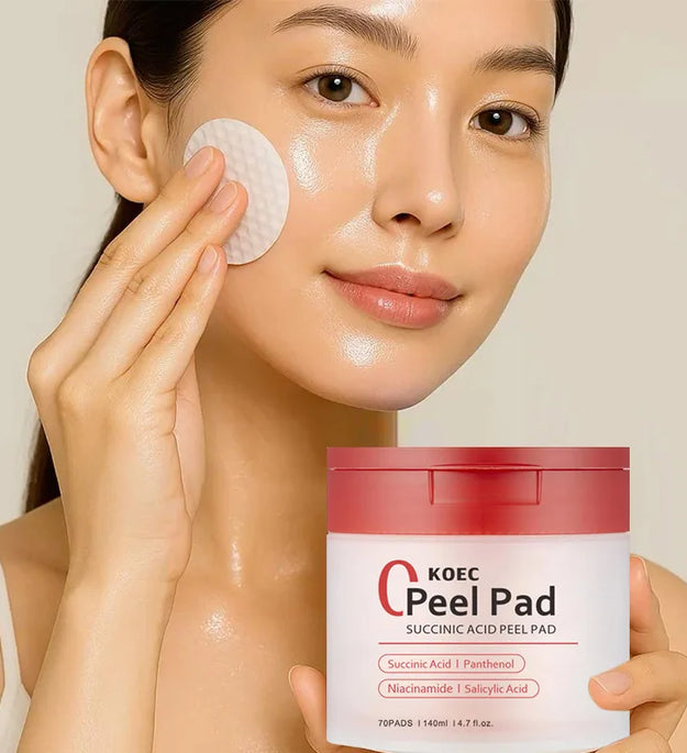 Amber Acne-removing Toner Cleansing Cotton Pads Acidic Panthenol Moisturizing Water Improves Acne Lightens Spots Facial Essence