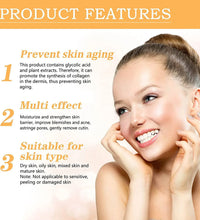 100ml Glycolic Acid 7% Toning Solution To Remove Acne and Moisturize Skin Rejuvenating Lotion - BlissFully