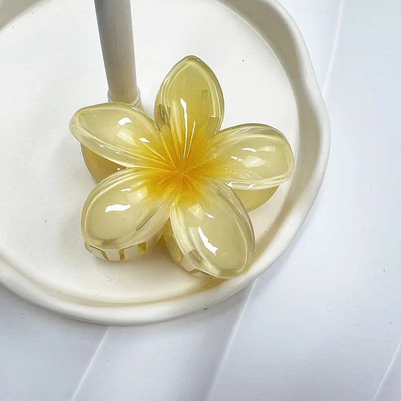 Large Flower Claw Clips For Women Fashion Hair Claw Hair Clamps Girls Matte Hairpins Sweet Headwear Barrette Hair Accessories