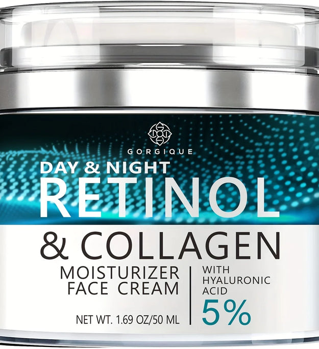 Face Moisturizer Retinol Cream - Day & Night Anti Aging Moisturizing Cream - BlissFully