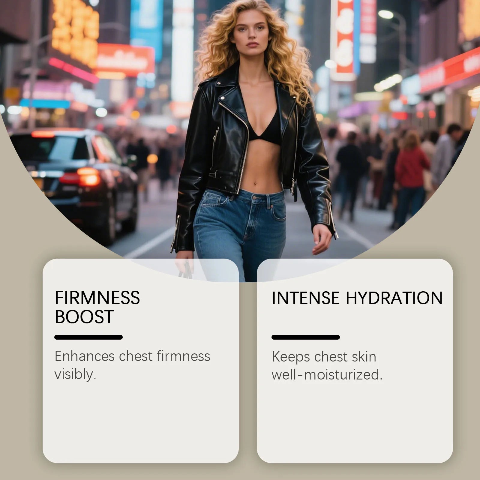 Breast Moisturizing Cream Body Moisturizer Lift Firm Breast Massage Chest Rapidly Smooth Skin Care Product Hydrating Gentle 40g