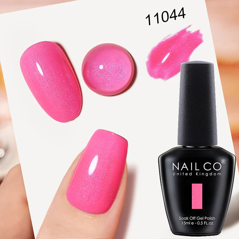 NAILCO 15ml Hema/TPO Free UV Gel Nail Polish Nail Art Manicure Nail Professionals Base Top Varnish Semi Permanent Vernis Nail