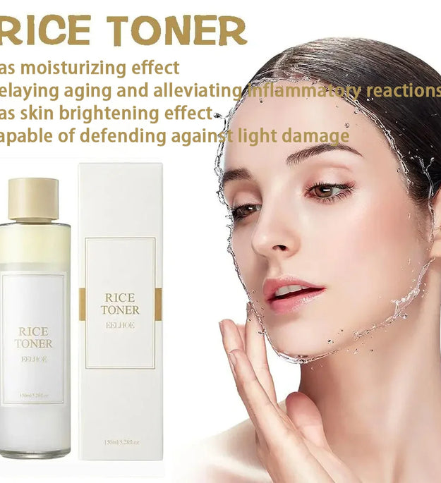 150ml Rice Toner Moisturizing Firming The Skin Soothing Repairing The Skin Barrier Toner Women Facial Brightening Skin Care