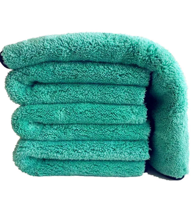 Coral Velvet Towel 80/20 Polyester Brocade Microfiber Long Hair Self-Weight Water Collection Polishing Towel 1200 Grams Of Pumi - BlissFully
