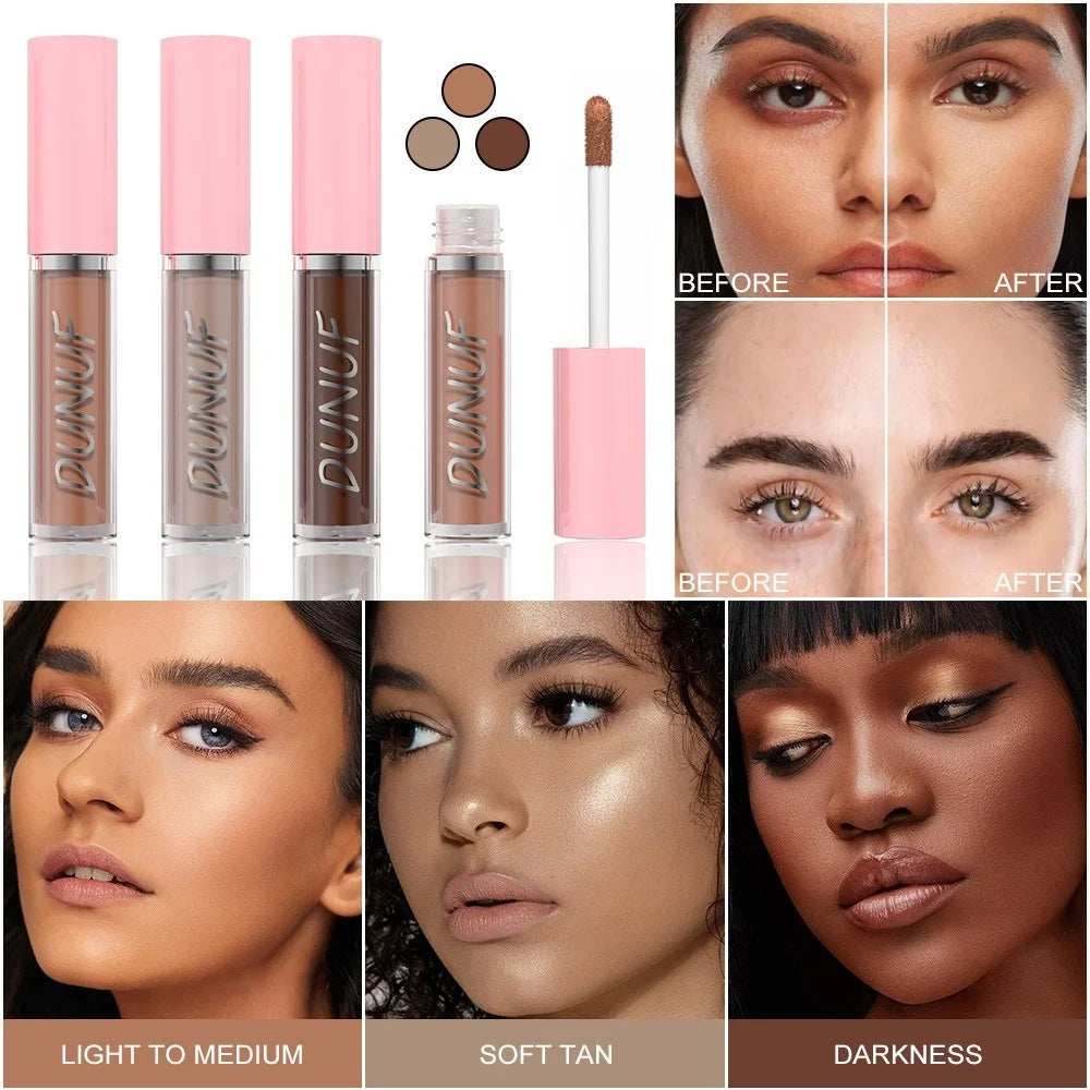 Liquid Contour Stick Natural Matte Highlighters Nose Shadow Cream Lasting Contouring Brighten Highlighter Face Makeup Cosmetics