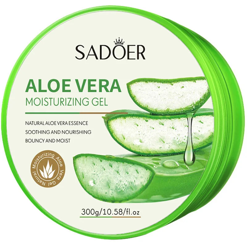 300g SADOER Aloe Vera Gel Creams Moisturizing Brightening Nourishing Firming Hydrating Face Cream Facial Skin Care Products