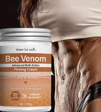 Bee Venom Firming Abdominal Cream - Plant-Based, Moisturizing and Moisturizing Contains Hyaluronic Acid Suitable for All Skin Types, Gentle for Sensitive Skin, Turmeric Skin Care - BlissFully