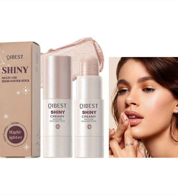 Highlight stick Clear and smart,water-sensitive face brightening and grooming,pearlescent fine flash three-dimensional highlight